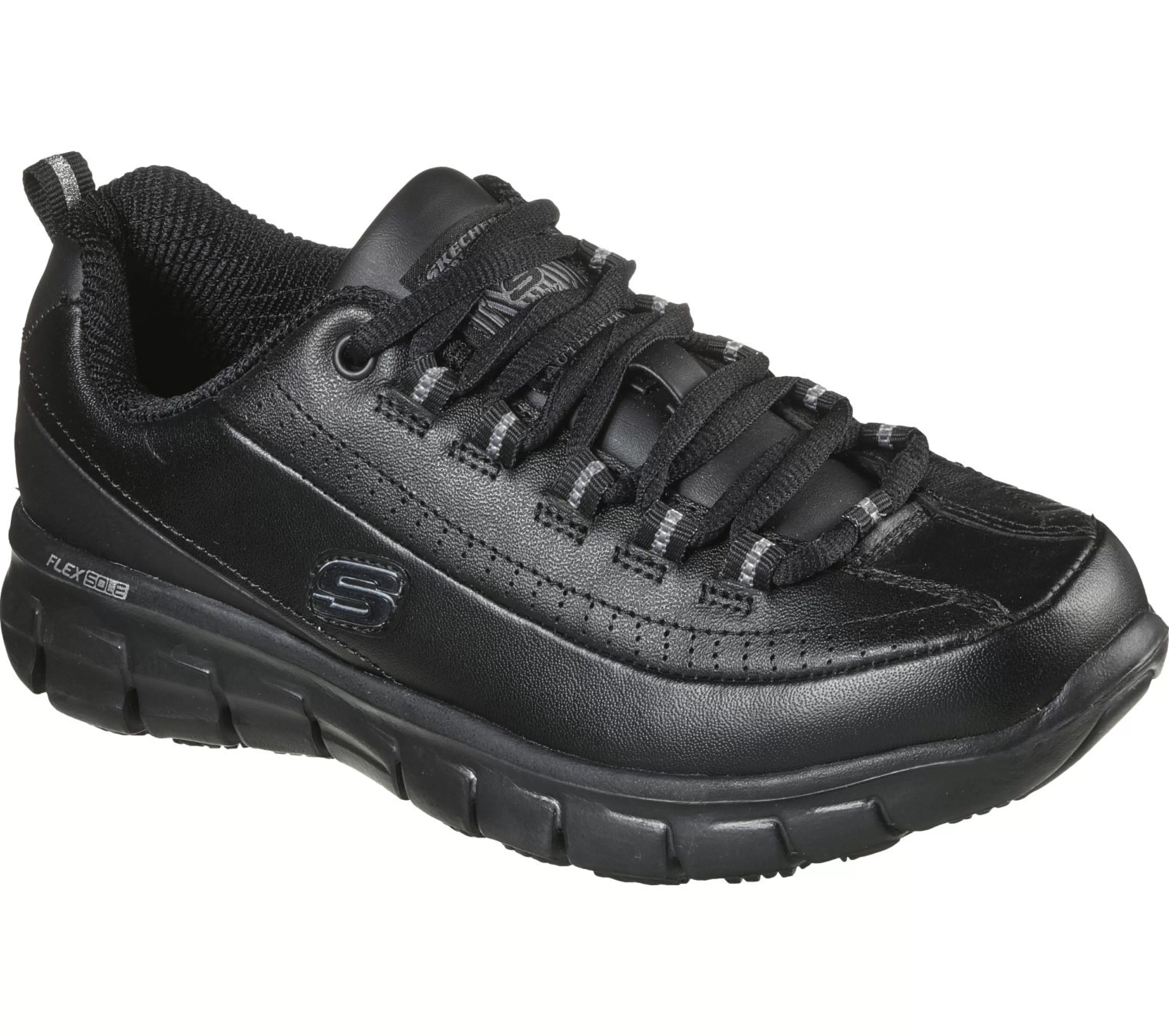 SKECHERS Work^Work Relaxed Fit: Sure Track - Trickel ZWART