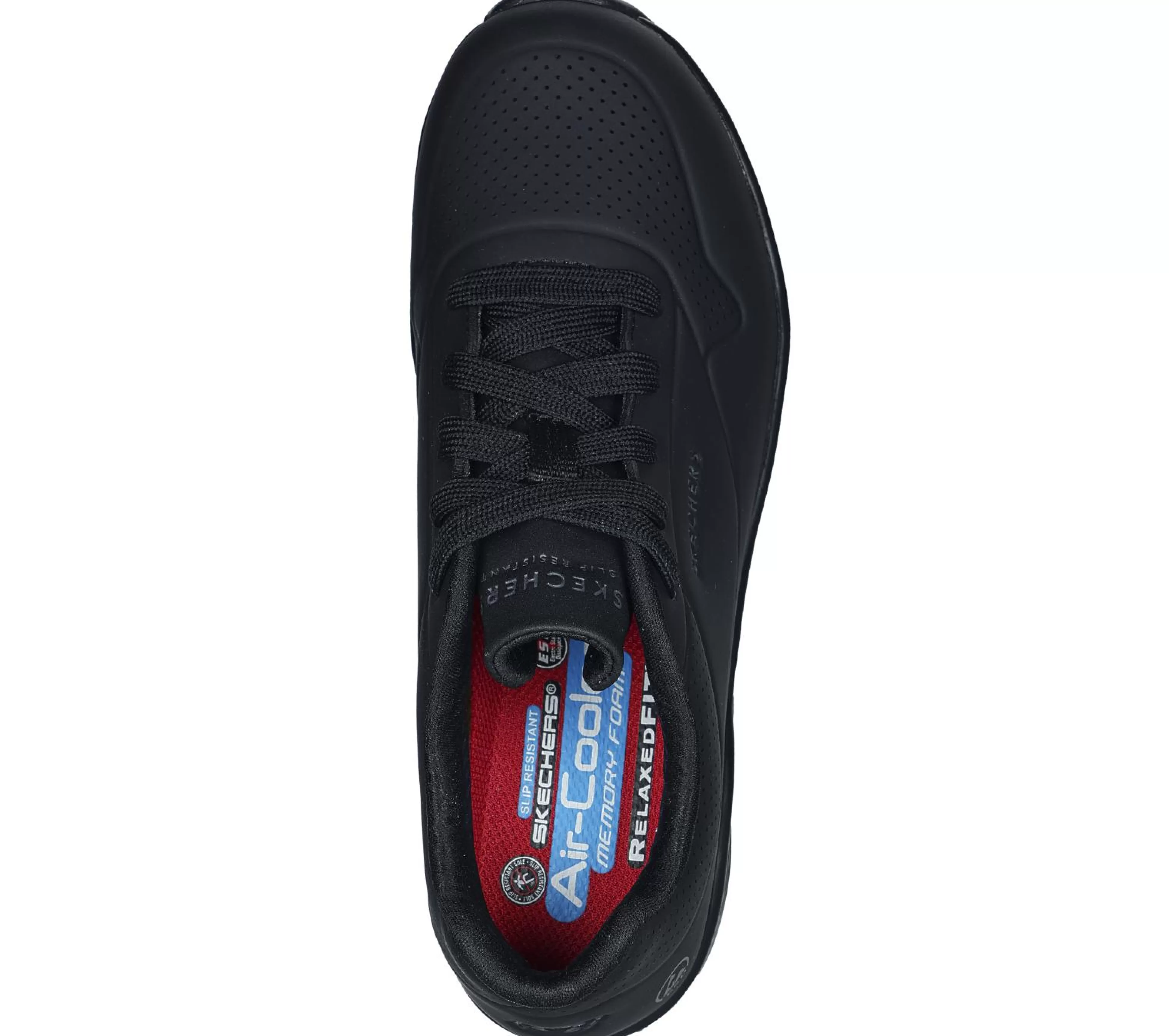 SKECHERS Work | Veterschoenen^Work: Uno SR ZWART